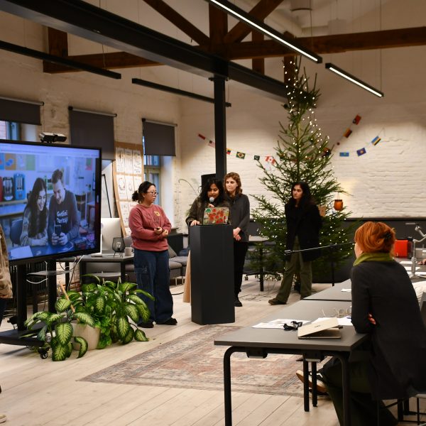 SDSI studenti Kuldīgā Adatu fabrikā